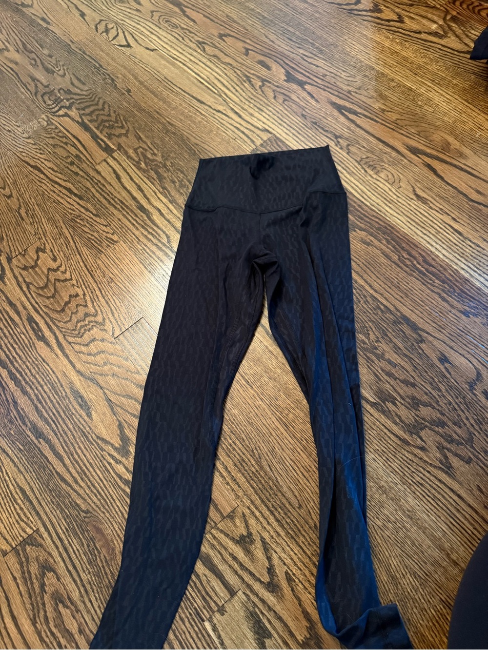 Lululemon pattern Black Leggings